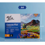 A3/A4/A5 Professional blank canvas for painting Acrylic oil painting canvas pad waterproof art supplies for artist 10 sheets
