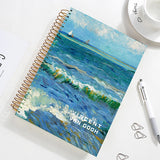 26.2*18.6cm Spiral Coil Sketchbook Notebook 16K Van Gogh Sketch Painting Diary Journal Note School Office Supplies Stationery