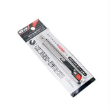 AOOKMIYA Aluminum Alloy Utility Knife Cutting Paper/Leather Engraving Multifunctional Craft Knife Stationery 30 Degree Sharp Angle Blade