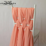 100 Set White Chiffon Chair Sash Chiavari Chair Cover Free Shipping Luxury Chiffon Chair Ribbon
