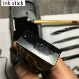 Chinese Calligraphy Solid Ink Sticks Artist Painting Watercolor Fabric Paint Ink Block Chinese Painting Ink Stick Stone