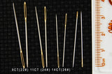 AOOKMIYA Top Quality 26# 14CT cross stitch needles, embroidery needles #26, 28 24 22 100pcs/bag
