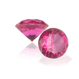 AOOKMIYA 100/120/150/200mm 1pcs Mix Color Crystal Diamond Shape Paperweight Glass Gem Display Ornament Art Craft Material Gifts