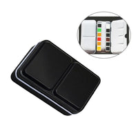 AOOKMIYA  Metal Empty Solid Watercolor Box Case Tin for 24 Colors Artist Drawing Paint Box Palette Professionals Painting Art Supplies