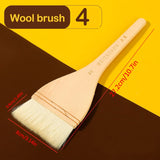 AOOKMIYA New Wool Brush Watercolor Brush Row Brush Chinese Painting Watercolor Painting Shading/background Brush Painting Supplies