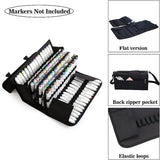 120 Slot Large Capacity Foldable Marker Pen Case Art Marker Pen Bag Storage Bag Durable Sketch Tool Storage Box Stationery