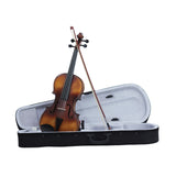 Astonvilla 16 Inch Viola Spruce Wood Panel Retro Matte Acoustic Viola Stringed Instrument with Case Bow For Musical Lover