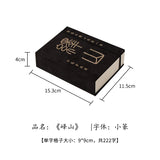 Chinese Brush Pen Calligraphy Book Portable Chinese Character Starter Seal Offical Regular Script Copybook Brush Copybooks