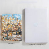 26.2*18.6cm Spiral Coil Sketchbook Notebook 16K Van Gogh Sketch Painting Diary Journal Note School Office Supplies Stationery