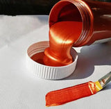 250ml 500ml Metal Acrylic Paint Waterproof and Fading Statue Coloring Art Painting Pigment DIY Wall Painting Pigment Gold Paint