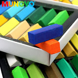 32/48 /64 Colors chalk Drawing Line Stick Toner Portable Smooth Hair Dye Soft Short Pastel Painting Chalk Set art supplies