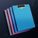 A4 File Board Clip Data Storage folders and Finishing Splint Folding Office Student Supplies Stationery Splint portfolio
