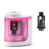Tihoo Electric/Manual 2 in 1 Pencil Sharpener Portable Safe Automatic Pencil Sharpener Office School Supplies Stationery Tenwin