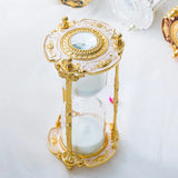 Hourglass Timer 15 Minutes Wedding Birthday Gift Creative Table Clock Metal Retro Sand Clock Home Decoration Accessories
