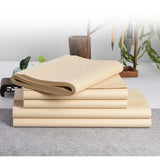 Half-Ripe Gold Foil Xuan Paper Chinese Rice Paper for Painting Calligraphy 100shees Bamboo Pulp Paper with Scattered Gold Spot