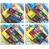 32/48 /64 Colors chalk Drawing Line Stick Toner Portable Smooth Hair Dye Soft Short Pastel Painting Chalk Set art supplies