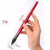 AOOKMIYA Squirrel Hair Red Rod Watercolor Pen Round/Pointed Nylon Solid Watercolor Paint Brush Professional Painting Art Supplies