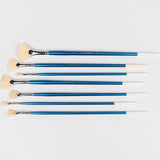 hwahong fan-shaped pen 205 long umbrella-shaped pen,Bristles oil paint brush profession watercolor pen/brush art supplies