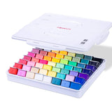 New Non Toxic Gouache Paint 56 Color Set, Miya Himi Gouache