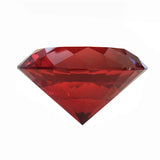 AOOKMIYA 100/120/150/200mm 1pcs Mix Color Crystal Diamond Shape Paperweight Glass Gem Display Ornament Art Craft Material Gifts