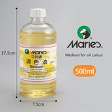 500ml Oil Paint Thinner Toning Oil Colorless and Odorless High-quality Art Supplies Painting Tools Painting Supplies  Art Kit