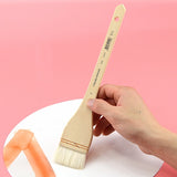 HWAHONG watercolor brush, wool Scrubbing Brush,flat head soft brush, traditional Chinese painting gouache brush art supplies