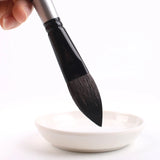 AOOKMIYA 1pcs Squirrel Hair Cat Tongue Shape Pen Watercolor Brush Professional Painting Hook Line Pen Gouache Brush Art Supplies