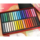 24/60 colors soft pastel ,powder stick, color chalk, pastel clay painting pen pigment Sketch high quality Materials Art Supplies