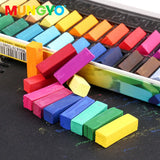 32/48/60 Colors Easy Use Drawing Line Stick Toner Portable Smooth Hair Dye Soft Short Pastel Painting Chalk Set
