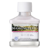 18/75ML Art Masking fluid Watercolor Media Masking Ink The Liquid Of White/Pink/Gray Gel OX gall liquid watercolor medium