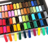 32/48 /64 Colors chalk Drawing Line Stick Toner Portable Smooth Hair Dye Soft Short Pastel Painting Chalk Set art supplies