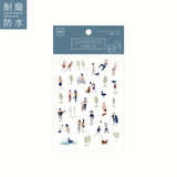 MU 3D crystal transfer sticker,waterproof self-adhesive DIY phone case sticker,cup decorative transfer paper, student stationery