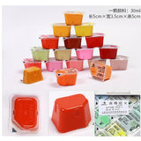 Professional Gouache Watercolor Paints 30ml*20 colors Unique Jelly Cup Design Gouache Paint For Artists Students art supplies