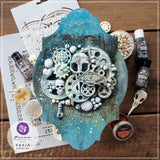 Prima Metallic Pearl Balm, American Gold Silver Rose Gold Lacquer Seal, Distressed Imitation Metal Color acrylic paint