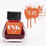 16-color Bottled Non-carbon Color Ink INK Pen Ink Ink 30ml Smooth and Non-blocking Nib School Supplies