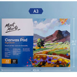 A3/A4/A5 Professional blank canvas for painting Acrylic oil painting canvas pad waterproof art supplies for artist 10 sheets