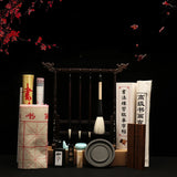 12-pin Hanging Brush Shelf Solid Wood Pen Holder Wooden Faucet Brush Holder Desktop Decoration Brush Holder Painting Penholder