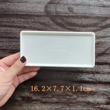 AOOKMIYA Ceramic watercolor palette multi-cell watercolor painting white porcelain palette professional painting ceramic supplies