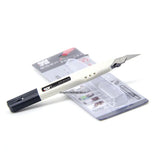 Precision Utility Knife 30 Degree 9mm Blade Paper Cutter Leather Cutting Engraving Carton Craft Knife Metal Knife Stationery