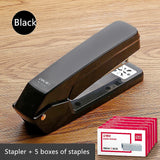 360 Rotation Heavy Duty Stapler Use 24/6 Staples Effortless Long Stapler School Paper Stapler Office Bookbinding Supplies
