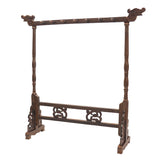 12-pin Hanging Brush Shelf Solid Wood Pen Holder Wooden Faucet Brush Holder Desktop Decoration Brush Holder Painting Penholder