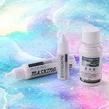 18/75ML Art Masking fluid Watercolor Media Masking Ink The Liquid Of White/Pink/Gray Gel OX gall liquid watercolor medium