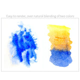 AOOKMIYA US QOR Artistic Watercolor Paints Set Tin box Pigment Solid Paint Set Palette High Concentration for Artist Painting Drawing AOOKMIYA.COM
