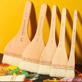 AOOKMIYA New Wool Brush Watercolor Brush Row Brush Chinese Painting Watercolor Painting Shading/background Brush Painting Supplies