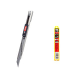 AOOKMIYA Small Utility Knife 0439C Paper Cutter Carving Open Carton Paper Cutter Multifunctional Portable Mini Metal Knife Stationery