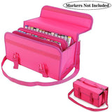 120 Slot Large Capacity Foldable Marker Pen Case Art Marker Pen Bag Storage Bag Durable Sketch Tool Storage Box Stationery