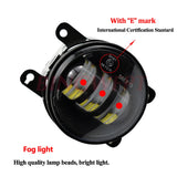 Automobile parts 2 Pieces For Dacia Duster Closed Off-Road Vehicle 2010-2015 Car Accessories LED Bulb Fog Light