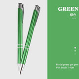 2pcs Hot sell stationery metal ball pen advertising ballpoint pen  personalized metal pen Office school supplies Free shipping