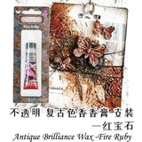 Prima Metallic Pearl Balm, American Gold Silver Rose Gold Lacquer Seal, Distressed Imitation Metal Color acrylic paint