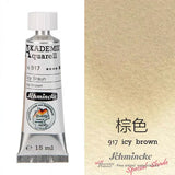 AOOKMIYA Schmincke Macaron Candy Color Watercolor 12 Colors 15ml Opaque College Grade Tubular Watercolor Paint Artist Painting Supplies